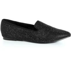 Women's WIDE FIT Maya Flat Shoe - Black | AVENUE -Minnetonka Shoes Shop GUEST 37c1f1e9 941d 46ce 8892 5d7d9222e24a