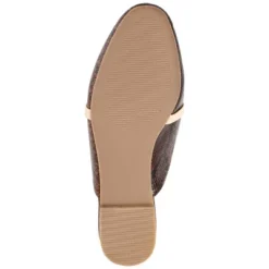 Journee Collection Womens Reneye Slip On Almond Toe Mules Flats -Minnetonka Shoes Shop GUEST 386179d7 7ffa 4a56 a3c8 024ff310c074