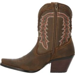 Women's Durango Bootie Western Boot, DRD0430, Roasted Pecan 10 Women's Durango Bootie Western Boot, DRD0430, Roasted Pecan -Minnetonka Shoes Shop GUEST 392416a3 e041 40c2 bf48 29f967b3e6a0