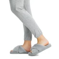 Jessica Simpson Womens Cross Band Plush Slide Slipper Slide -Minnetonka Shoes Shop GUEST 394c427f e6a8 4d9f 88f9 91dea921475a