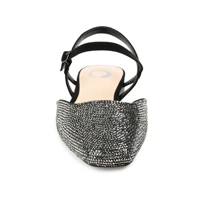 Journee Collection Womens Nysha Tru Comfort Foam Buckle Square Toe Ballet Flats 5 Journee Collection Womens Nysha Tru Comfort Foam Buckle Square Toe Ballet Flats - Image 5