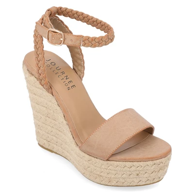 Journee Collection Womens Andiah Tru Comfort Foam Buckle Espadrille Wedge Sandals 11 Journee Collection Womens Andiah Tru Comfort Foam Buckle Espadrille Wedge Sandals - Image 11