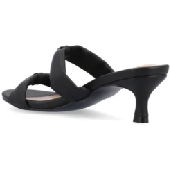 Journee Collection Womens Dyllan Kitten Heel Slip On Open Toe Pumps -Minnetonka Shoes Shop GUEST 3b4d0b1d fa5e 42ca ade9 de90c6de4141