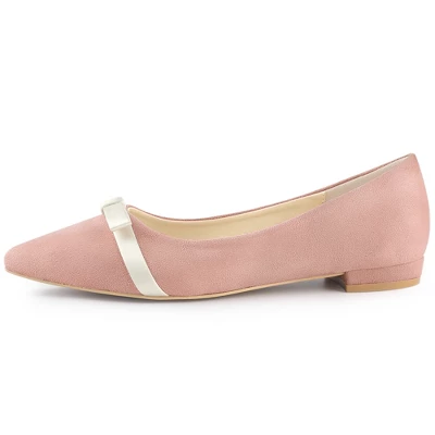 Allegra K Women's Pointed Toe Slip On Ballet Flat Shoes 6 Allegra K Women's Pointed Toe Slip On Ballet Flat Shoes - Image 6