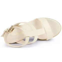 Allegra K Women's Espadrille Strappy Platform Wedges Sandals -Minnetonka Shoes Shop GUEST 3e316ac8 edda 42f3 83a5 e50c62382608