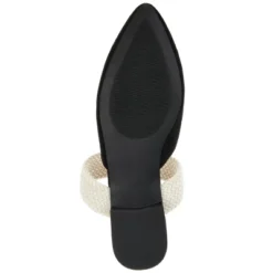 Journee Collection Womens Roxeene Slip On Pointed Toe Mules Flats -Minnetonka Shoes Shop GUEST 418f49e5 c4cd 448d 92d7 a0b7dea196ab