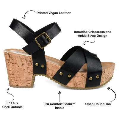 Journee Collection Womens Valentina Tru Comfort Foam Ankle Strap Platform Sandals 7 Journee Collection Womens Valentina Tru Comfort Foam Ankle Strap Platform Sandals - Image 7