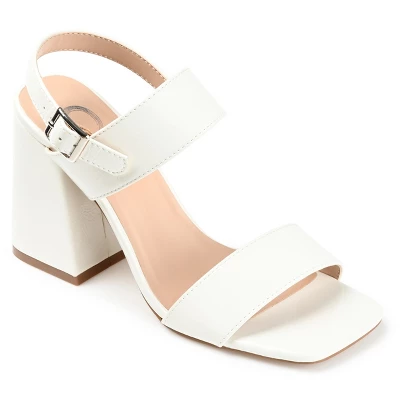 Journee Collection Womens Adras Open Square Toe Block Heel Sandals 11 Journee Collection Womens Adras Open Square Toe Block Heel Sandals - Image 11