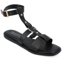 Journee Collection Womens Eleanora Tru Comfort Foam Multi Strap Flat Sandal -Minnetonka Shoes Shop GUEST 482fea61 3285 4aed ae3e edc6ec30218d