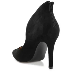 Journee Collection Womens Junniper Back Heel Zip High Stiletto Pointed Toe Pumps -Minnetonka Shoes Shop GUEST 4af12072 080e 4ae1 9b2a 747b5be163ae