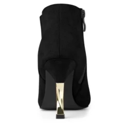 Allegra K Women's Pointed Toe Stiletto High Heels Ankle Boots -Minnetonka Shoes Shop GUEST 4bf01c6e d74b 4fe0 bf9e c7c14cf930c1