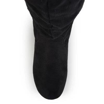 Journee Collection Womens Rebecca-02 Round Toe Riding Boots 3 Journee Collection Womens Rebecca-02 Round Toe Riding Boots - Image 3