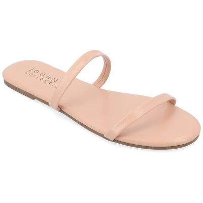 Journee Collection Womens Adyrae Tru Comfort Foam Slide Flat Sandals 11 Journee Collection Womens Adyrae Tru Comfort Foam Slide Flat Sandals - Image 11