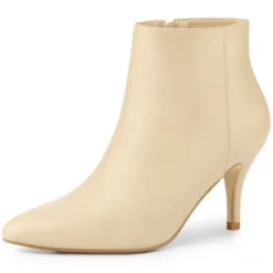 Allegra K Women's Pointed Toe Zipper Stiletto Heel Ankle Boots -Minnetonka Shoes Shop GUEST 4f89c27e 5d87 43d9 ac3d 11630e24bd22