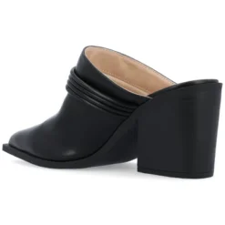 Journee Collection Womens Jinny Slip On Block Heel Mule Pump -Minnetonka Shoes Shop GUEST 4f8bdcb7 6501 4600 8aaf 553b6655529a