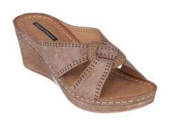 GC Shoes Giselle Perforated Comfort Slide Wedge Sandals 11 GC Shoes Giselle Perforated Comfort Slide Wedge Sandals -Minnetonka Shoes Shop GUEST 516f0dd5 9cdd 477b 988f 017c7d288708