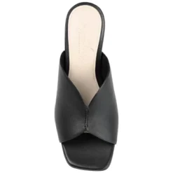 Journee Signature Womens Genuine Leather Karah Slip On Block Heel Open Square Toe Sandals 13 Journee Signature Womens Genuine Leather Karah Slip On Block Heel Open Square Toe Sandals -Minnetonka Shoes Shop GUEST 5314c0f9 2e40 4e59 9362 cf1d28b1a11f