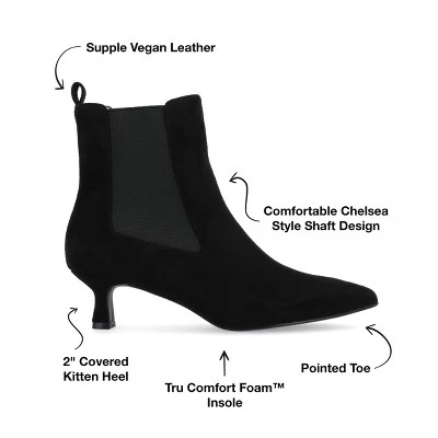 Journee Collection Medium And Wide Width Women's Tru Comfort Foam™ Tenlee Bootie 7 Journee Collection Medium And Wide Width Women's Tru Comfort Foam™ Tenlee Bootie - Image 7