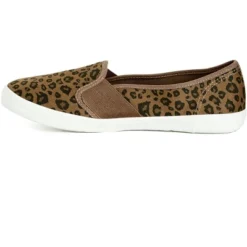 Women's WIDE FIT Leopard Skater - Animal | EVANS -Minnetonka Shoes Shop GUEST 551267af b90e 4605 bb88 eeca521119bc