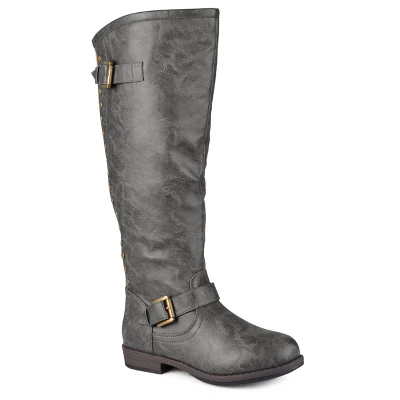 Journee Collection Wide Calf Women's Spokane Boot 12 Journee Collection Wide Calf Women's Spokane Boot - Image 12