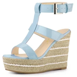 Allegra K Women's Espadrille Strappy Platform Wedges Sandals -Minnetonka Shoes Shop GUEST 5a1a076e fa2f 4afa 92a8 ac345ae9d07d