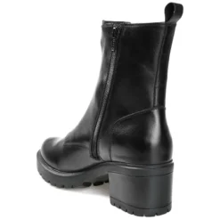 Journee Signature Womens Genuine Leather Norrah Round Toe Stacked Combat Booties -Minnetonka Shoes Shop GUEST 5b83af6f 414c 43f0 8977 a9cbba6c6f5c