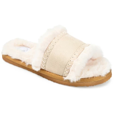 Journee Collection Womens Mardie Tru Comfort Foam Slip On Slide Open Toe Slippers 10 Journee Collection Womens Mardie Tru Comfort Foam Slip On Slide Open Toe Slippers - Image 10