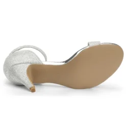 Allegra K Women's Glitter Ankle Strap Stiletto Heel Sandals -Minnetonka Shoes Shop GUEST 5ea2636f 06d6 4a41 bcf4 53c5eb12ca79