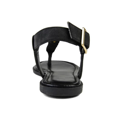 Journee Collection Womens Genevive Tru Comfort Foam Ankle Strap Flat Sandals 2 Journee Collection Womens Genevive Tru Comfort Foam Ankle Strap Flat Sandals - Image 2