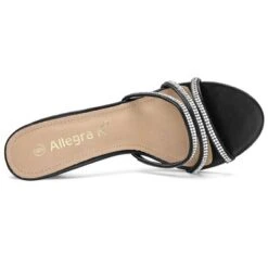 Allegra K Women's Rhinestone Strappy Heel Mules -Minnetonka Shoes Shop GUEST 61cf2290 6b71 4c74 bf16 a86a32bc16bb