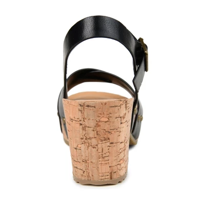 Journee Collection Womens Valentina Tru Comfort Foam Ankle Strap Platform Sandals 2 Journee Collection Womens Valentina Tru Comfort Foam Ankle Strap Platform Sandals - Image 2