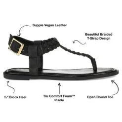 Journee Collection Womens Genevive Tru Comfort Foam Ankle Strap Flat Sandals 19 Journee Collection Womens Genevive Tru Comfort Foam Ankle Strap Flat Sandals -Minnetonka Shoes Shop GUEST 648d549c 0c3d 4527 b432 4f8ab027f384