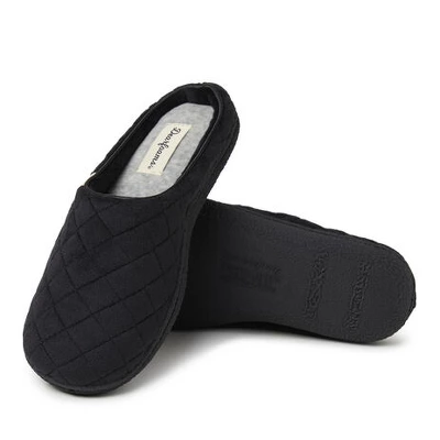 Dearfoams Women's Quilted Velour Clog Slipper 4 Dearfoams Women's Quilted Velour Clog Slipper - Image 4