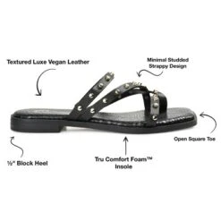 Journee Collection Womens Fanny Tru Comfort Foam Slide Low Block Heel Sandals -Minnetonka Shoes Shop GUEST 667eb51b 2345 441e a597 552314fb4e39