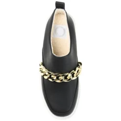 Journee Collection Womens Sheah Mules Round Toe Slip On Flats -Minnetonka Shoes Shop GUEST 68b3f59a d854 425d 8a16 2f09cb62a678