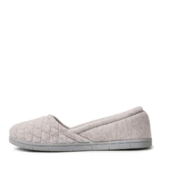 Dearfoams Women's Katie Microfiber Velour Espadrille Slipper