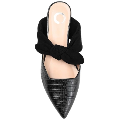 Journee Collection Womens Melora Slip On Pointed Toe Mules Flats 3 Journee Collection Womens Melora Slip On Pointed Toe Mules Flats - Image 3