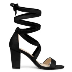 Allegra K Women's Lace Up Block Heels Sandals 21 Allegra K Women's Lace Up Block Heels Sandals -Minnetonka Shoes Shop GUEST 6e475146 560f 485b b439 64d58a12f934