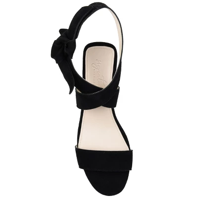 Journee Signature Womens Genuine Leather Hether Hook And Loop Block Heel Sandals 3 Journee Signature Womens Genuine Leather Hether Hook And Loop Block Heel Sandals - Image 3