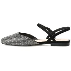 Journee Collection Womens Nysha Tru Comfort Foam Buckle Square Toe Ballet Flats
