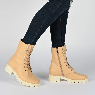 Journee Collection Womens Madelynn Tru Comfort Foam Lace Up Block Heel Booties 8 Journee Collection Womens Madelynn Tru Comfort Foam Lace Up Block Heel Booties - Image 8