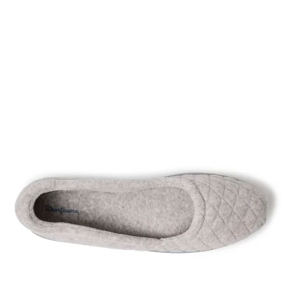 Dearfoams Women's Katie Microfiber Velour Espadrille Slipper 3 Dearfoams Women's Katie Microfiber Velour Espadrille Slipper - Image 3