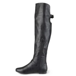 Journee Collection Womens Loft Block Heel Over The Knee Boots