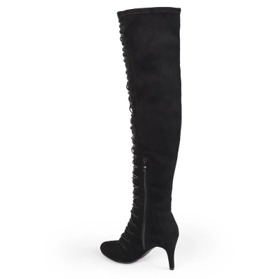 Journee Collection Womens Trill Round Toe Over The Knee Boots 6 Journee Collection Womens Trill Round Toe Over The Knee Boots - Image 6