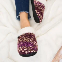 Isotoner Women's Sweater Knit Amanda Hoodback Slippers 10 Isotoner Women's Sweater Knit Amanda Hoodback Slippers -Minnetonka Shoes Shop GUEST 76632fef d482 4223 801f a3216b6b0e78