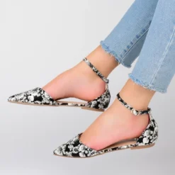 Journee Collection Womens Reba Buckle Pointed Toe Ballet Flats -Minnetonka Shoes Shop GUEST 789e7654 4fb4 4332 ae39 7034bf860753