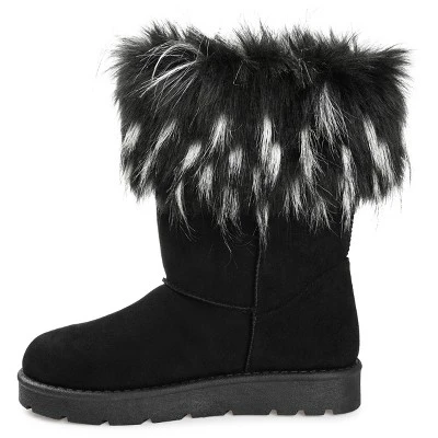 Journee Collection Womens Zorah Round Toe Pull On Winter Boots 1 Journee Collection Womens Zorah Round Toe Pull On Winter Boots