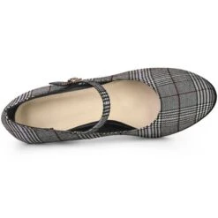 Allegra K Women's Houndstooth Platform Stiletto Heels Pumps -Minnetonka Shoes Shop GUEST 7bbe4991 948b 482f b720 355e524357b0