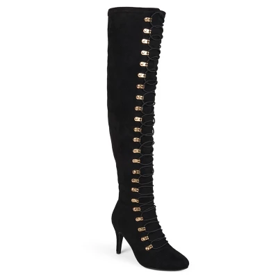 Journee Collection Womens Trill Round Toe Over The Knee Boots 9 Journee Collection Womens Trill Round Toe Over The Knee Boots - Image 9