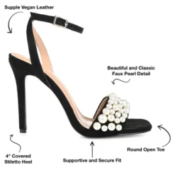 Journee Collection Womens Romey Buckle High Stiletto Open Toe Pumps -Minnetonka Shoes Shop GUEST 7dafa561 74a4 4311 b383 3ac2984e9236